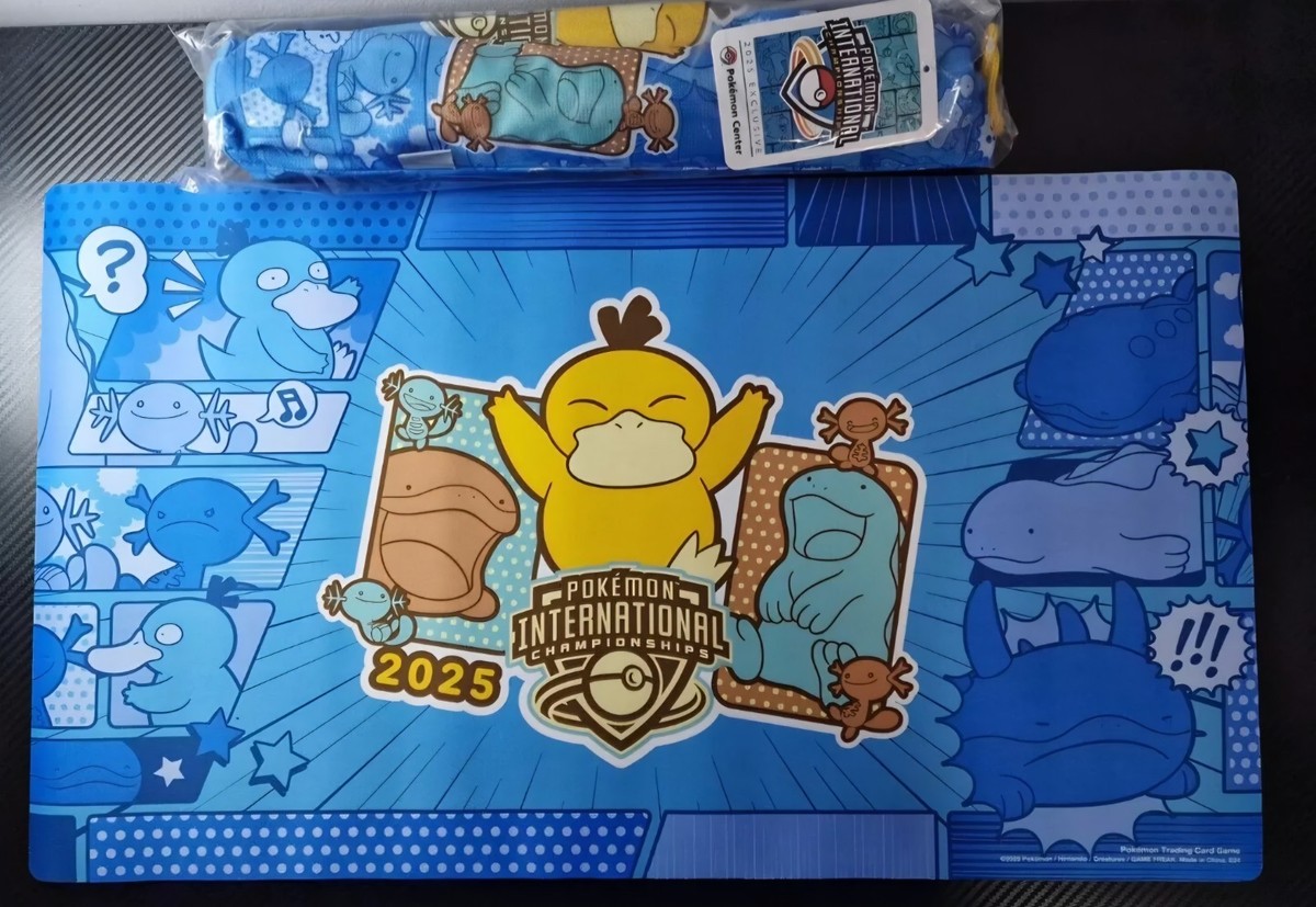 NAIC 2025 comptitor ウェルカムセット　プレイマット POKEMON 2025 NAIC International Championships Psyduck