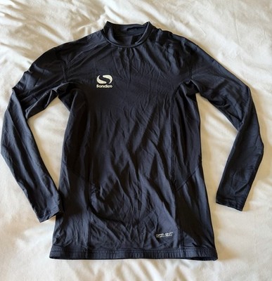 Sondico Optivent Black Long Sleeve Shirt Active Ventilation Technology, Size M
