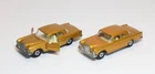 Matchbox Lesney Superfast MB 46 Mercedes Benz 300 SE x2 inc RARE OPENING DOORS