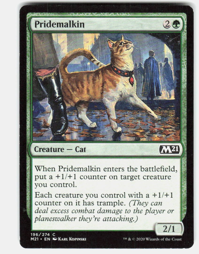 Pridemalkin 196 Common Core Set 2021 Magic: The Gathering Lightly Played