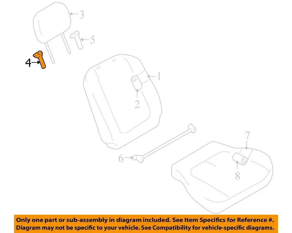 SE ADAPTA A CHEVROLET TRACKER GUIDE 1999-2004 30023372 - NUEVO OEM 30023372 Foto 2 de 3