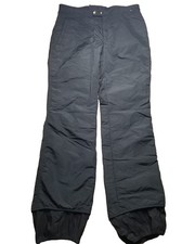 Vtg Roffe Skiwear Pants Black Outdoors Snowboard Thinsulate USA 90s 38 LONG