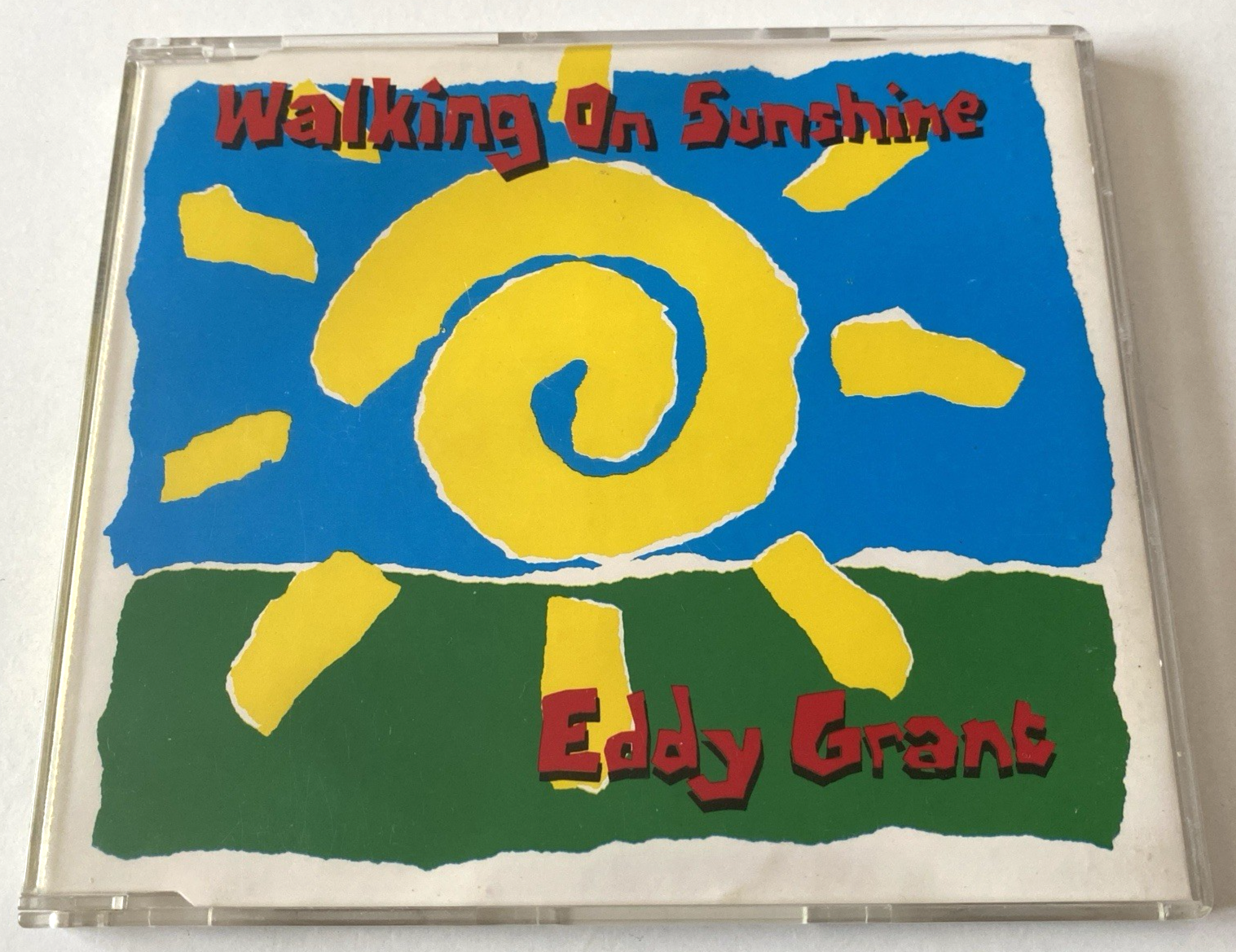 Eddy Grant – Walking On Sunshine UK CD 4 Track Maxi Single 1989 Parlophone