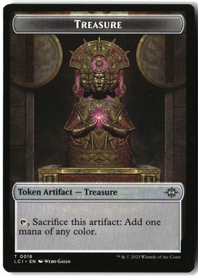 MTG Treasure Token [LCI - 18] LP 2-35