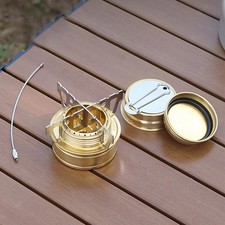 Spirit Stove Burner Spirit Burner Camp Stove with Support for Camping Tourists