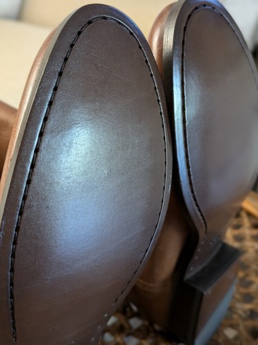NEW: FRYE Melissa Leather Riding Western Cowboy Boots, Size 9.5B, COG, 3475456 - Picture 5 of 17