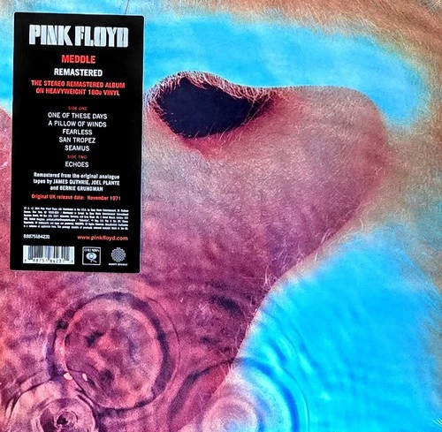 PINK FLOYD MEDDLE - 180-GRAM VINYL LP " NEW, SEALED " REMASTERED