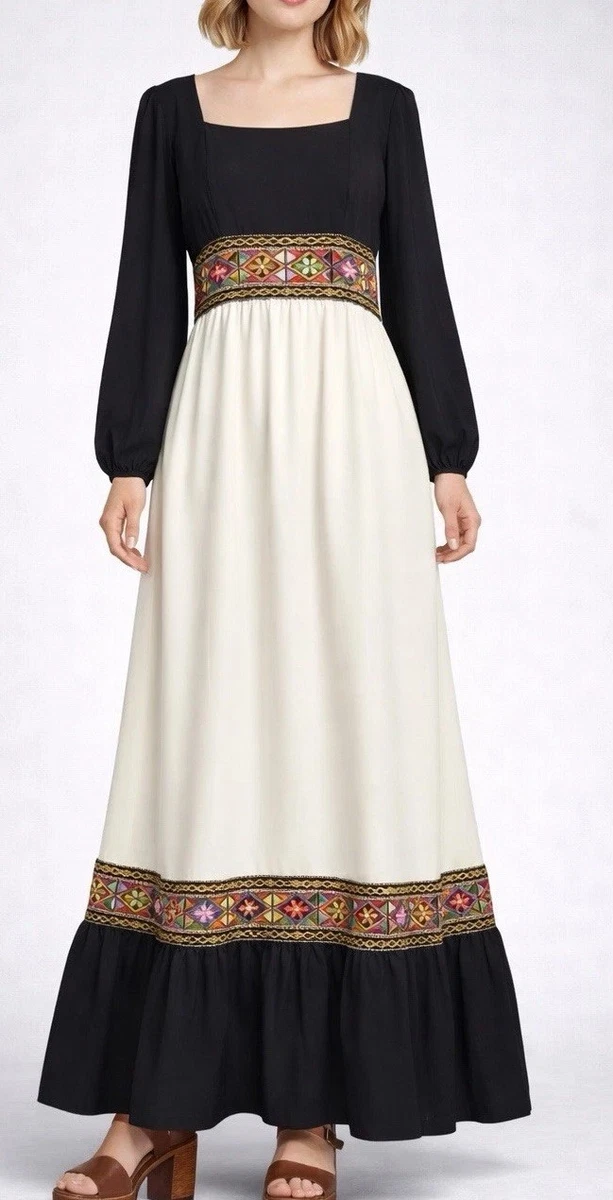 Embroidered Dresses for Women with Vintage for sale | eBay