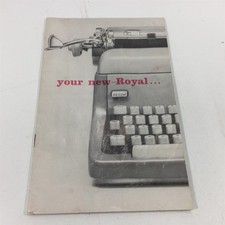 Vintage Royal Model FP Instruction Manual  thumbnail