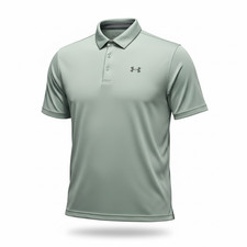 NEW Under Armour XL Men's UA Tech Performance Loose-Fit Golf Polo Team Green