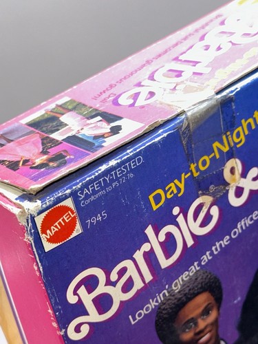 Vintage 1984 Mattel “Day-to-Night Barbie- African-American (AA)” #7945 *NRFB* - Picture 12 of 12