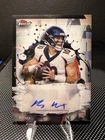 2024 Topps Finest Bo Nix Rookie Auto RC #RFA-BN Rare Denver Broncos