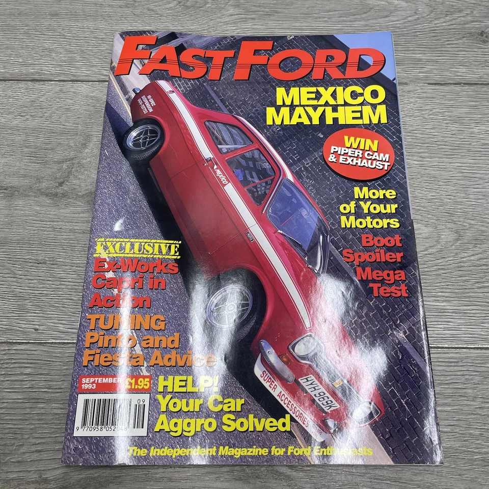 4 x Fast Ford - Magazines 1993 July/August/September/October - Image 4 of 4