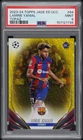 2023-24 TOPPS JADE EDITION UEFA CLUB COMPETITION TOPAZ LAMINE YAMAL RC /50 PSA 9