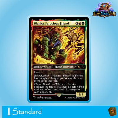Blanka, Ferocious Fiend | Magic MTG | Secret Lair x Street Fighter | E | NM | R
