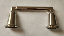 Delta 74855-PN Bowery Wall Mounted Pivoting Toilet Paper Holder, Polished Nickel