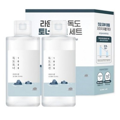 Round Lab 1025 Dokdo Toner Lotion Special Set Moisturizing Korea Beauty