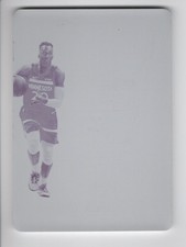 2019-20 Flawless Printing Plate Magenta Josh Okogie 1/1 Minnesota Timberwolves