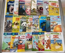 Lot of 20 Level 2 RL~Ready to-I Can Read-Step into Reading-Learn Read Books MIX