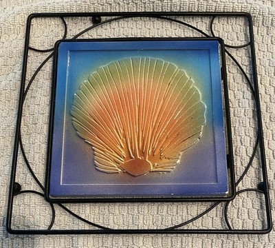 Stiles Ceramic Seashell With Metal Frame NH3-xxxx