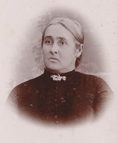 Cabinet Card Antique Photo ID'd? Woman Mahala Ritchey West Unity Ohio OH Hartman - Picture 5 of 5