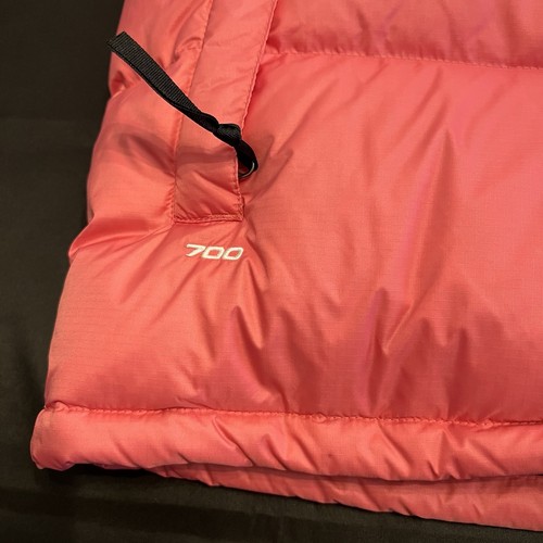 Women's The North Face Size XXL 1996 Retro Nuptse 700 Down Vest Jacket Pink New - Picture 2 of 8