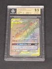 BGS 9.5 Reshiram & Charizard GX Pokemon Unbroken Bonds -217/214 Full Art Secret