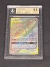 BGS 9.5 Reshiram & Charizard GX Pokemon Unbroken Bonds -217/214 Full Art Secret 