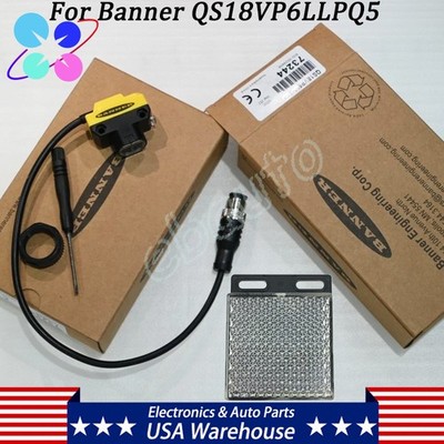 New in Box QS18VP6LLPQ5 Photoelectric Switch Sensor For Banner QS18VP6LLPQ5