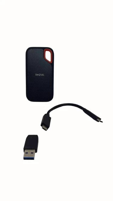 Sandisk Extreme Portable SSD 2TB Black External Solid State Drive up to 1050MB/s - Image 4 of 4