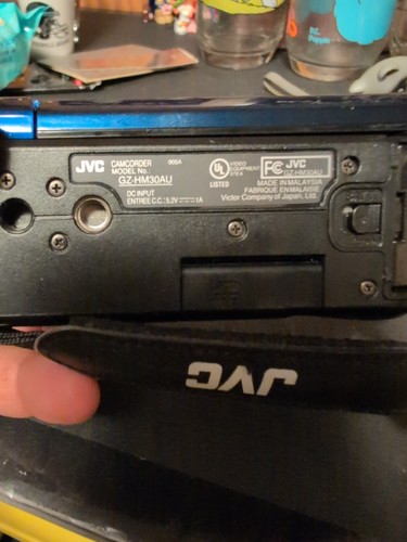 JVC Everio HD Camcorder GZ-HM30AU 40x Optical Zoom W/ Battery Tested No Charger - Picture 7 of 7
