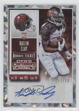 2015 Contenders Rookie Cracked Ice Ticket 11/23 Kaelin Clay (Base) #199 Auto n0c