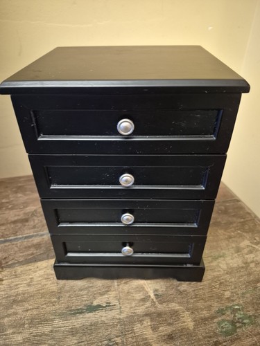 Target Home Jewelry Box Drawers Tall Black