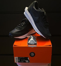 Nike sacai LDWaffle Black Nylon Sneaker 2020 Men's Athletic