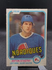 OPC 1981-82 Hockey Anton Stastny #282 Rookie NM