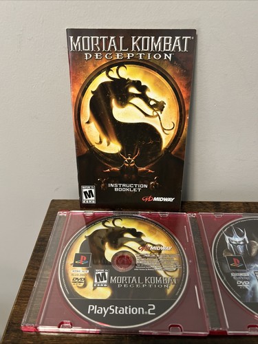 Mortal Kombat Deception Premium Pack + Standard PlayStation 2 PS2, KOSTENLOSER VERSAND - Bild 2 von 4