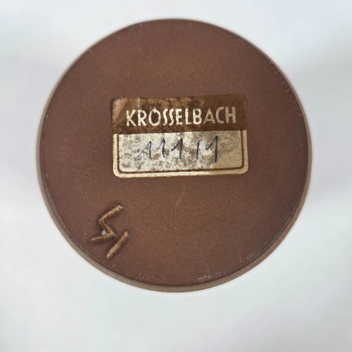 Vintage KROSSELBACH West German Pottery MCM Geometric Tumbler Cup - Picture 6 of 9