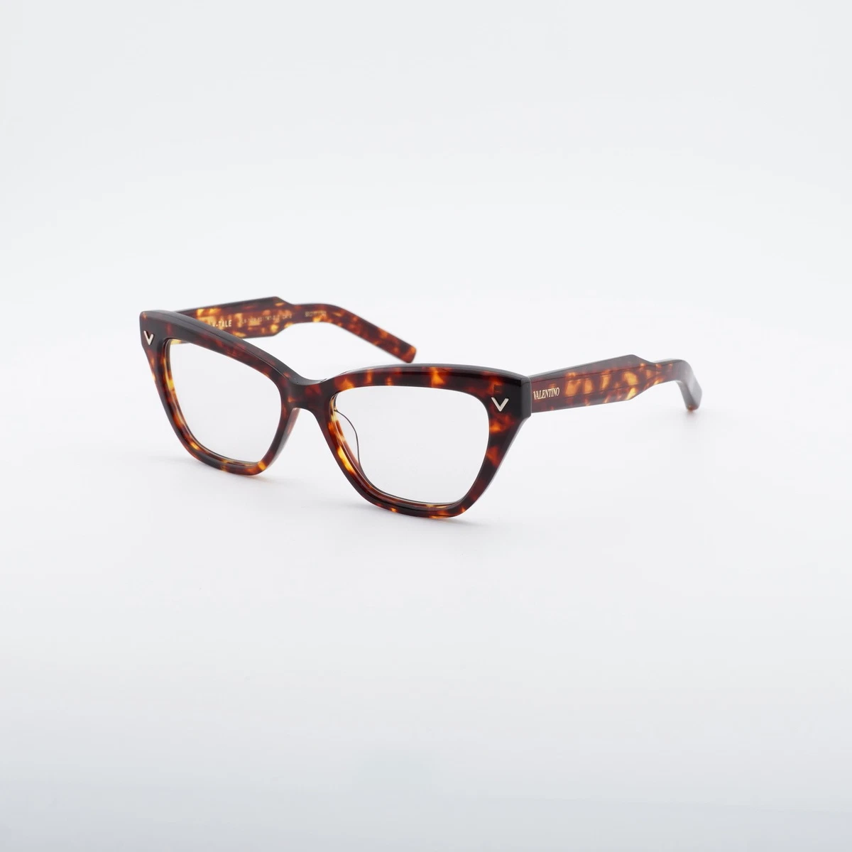 Valentino Rockstud Accents Studded Tortoise Brown Eye-Glass Frames V622S 281 130 Valentino Women Plastic Eyeglass Frames for sale | eBay main image 4