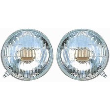 Kit 2 Pezzi Proiettore Anteriore Fiat 500 F L R Destro E Sinistro Asimmetrico