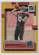 2022 Panini Donruss Rated Rookie Press Proof Premium Desmond Ridder #304 0x1