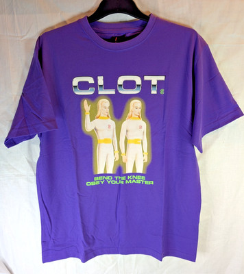 CLOT Obey Your Master Tee Purple Brand NWT RRP £100 Genuine 100% Cotton Size M