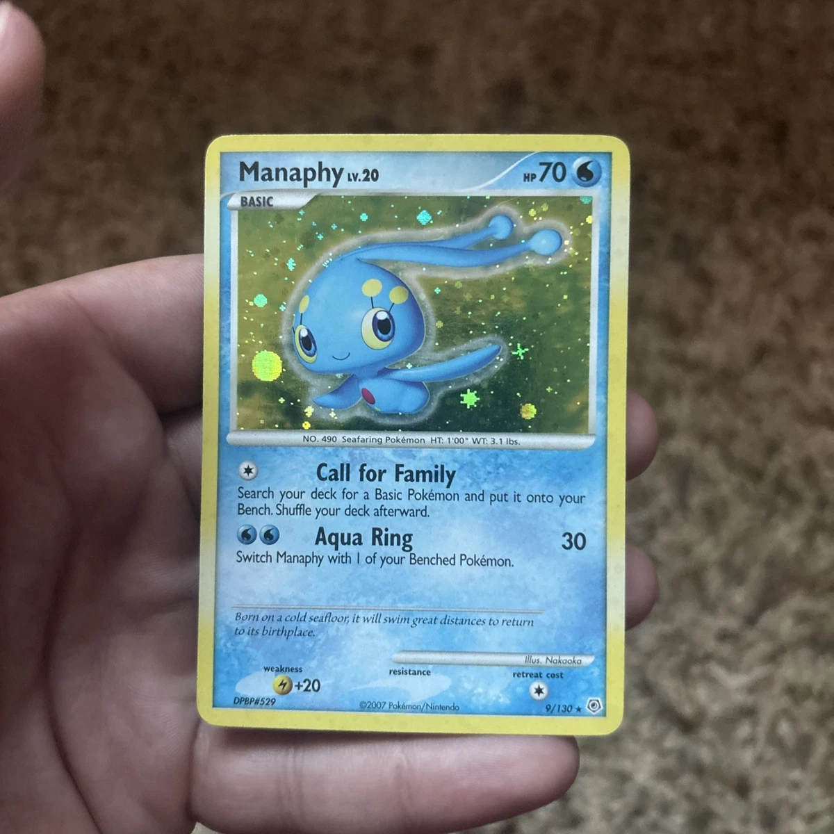 Manaphy 9/130 Diamond and Pearl for sale | eBay