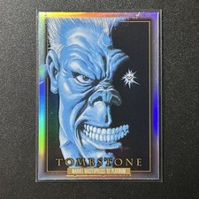 2024 SkyBox Marvel Masterpieces 92 Platinum Rainbow #99 Tombstone