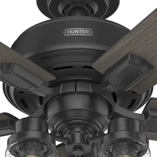 Hunter Fans - Hartland - 5 Blade Ceiling Fan with Light Kit and Pull Chain In - Picture 3 of 4