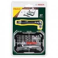 Bosch 26 + 1-Tlg. Schrauberbit-Set Mit Ratsche