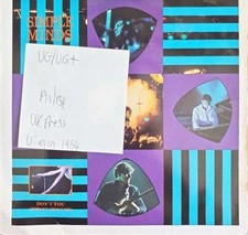 Simple Minds Don't You (Forget About Me) Vinyl Record 7" VG/VG+ VS 749 1984