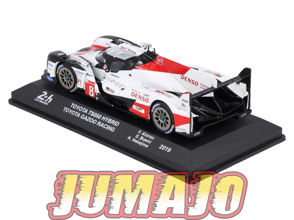 24H201 Voiture 1/43 IXO 24 Heures Mans TOYOTA TS050 Hybrid Gazoo 2019 F.Alonso - Photo 3/4