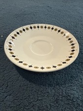 J & G Meakin Inca Pattern Saucer Made In England Vintage Retro