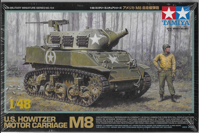 Tamiya US Howitzer Motor Carriage in 1/48 32604  (102)