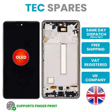 Samsung Galaxy A53 5G LCD Screen Display Glass A536B OLED Digitizer FRAME